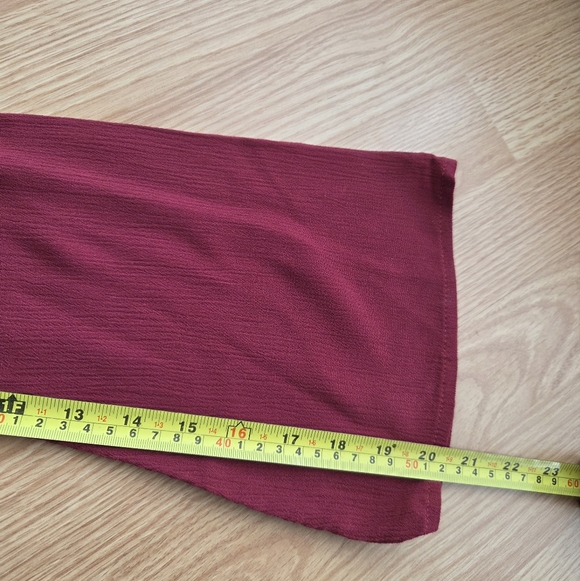 FOREVER21 Red Ruffle Top - Picture 7 of 7